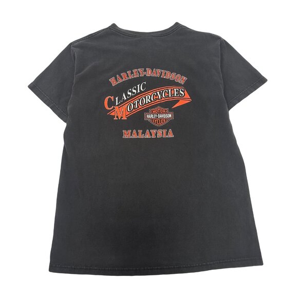 Vintage Harley Davidson Malaysia Graphic Tee L - Picture 2 of 5